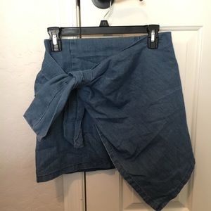 jean skirt